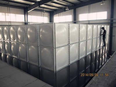 盐津玻璃钢拼装水箱